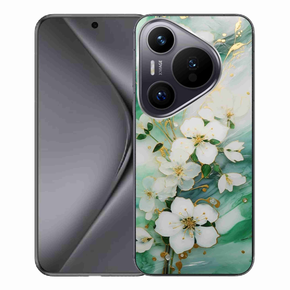 Gélový kryt mmCase na Huawei Pura 70 Pro - nežné kvety