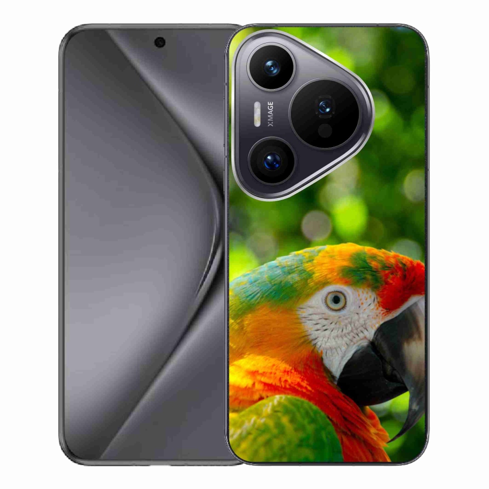Gélový kryt mmCase na Huawei Pura 70 Pro - papagáj ara 3