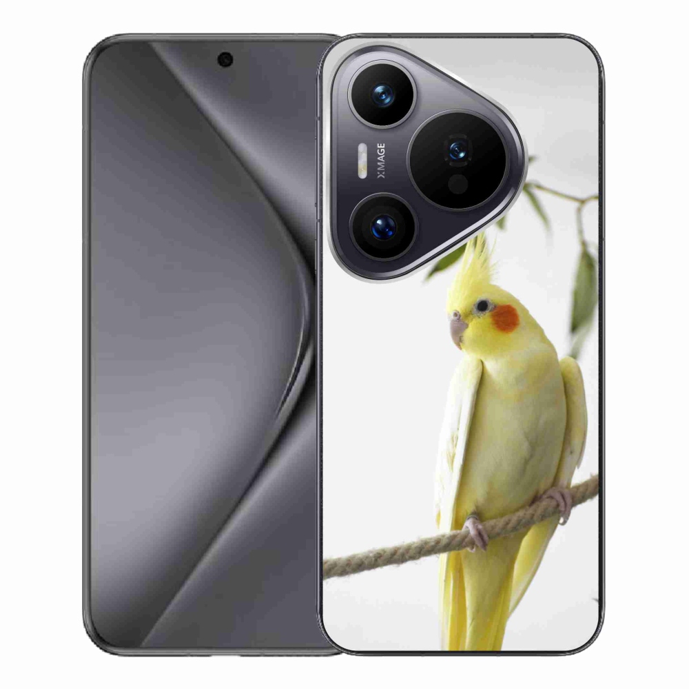 Gélový kryt mmCase na Huawei Pura 70 Pro - papagáj korela chocholatá
