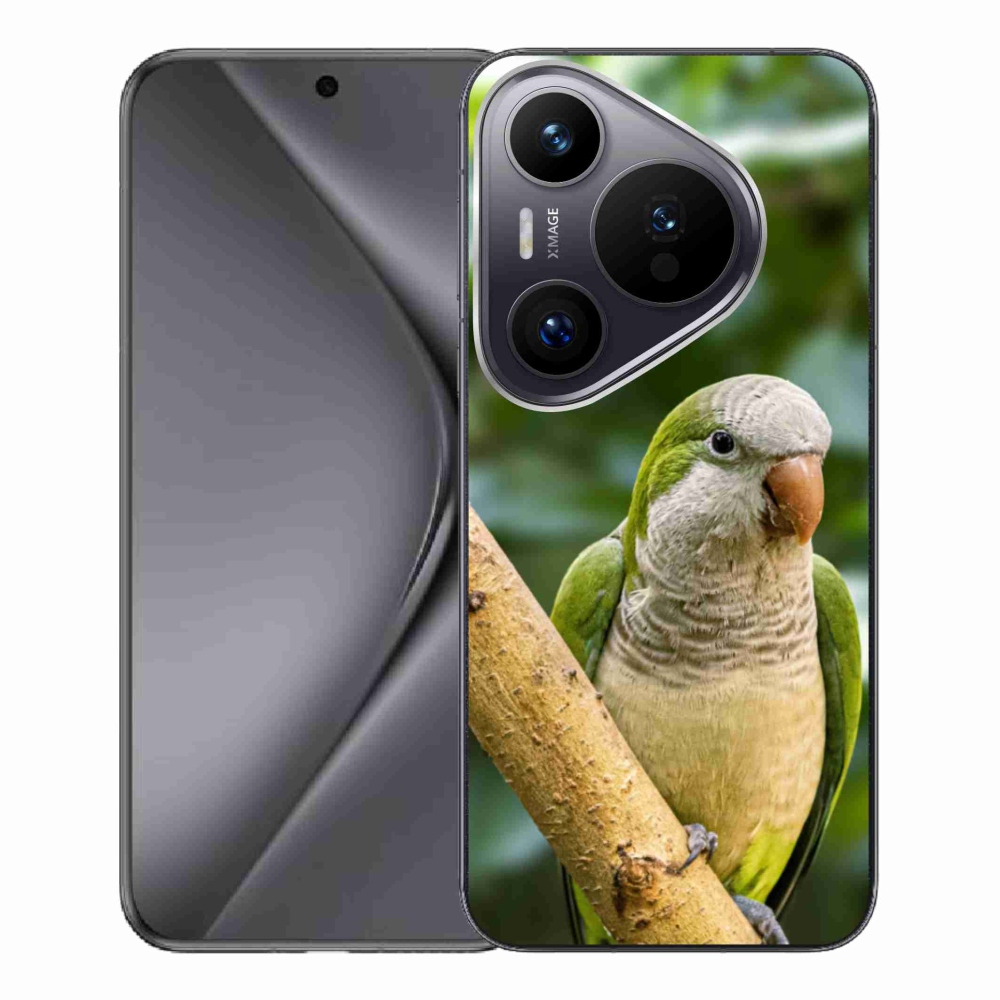 Gélový kryt mmCase na Huawei Pura 70 Pro - papagáj mníšok