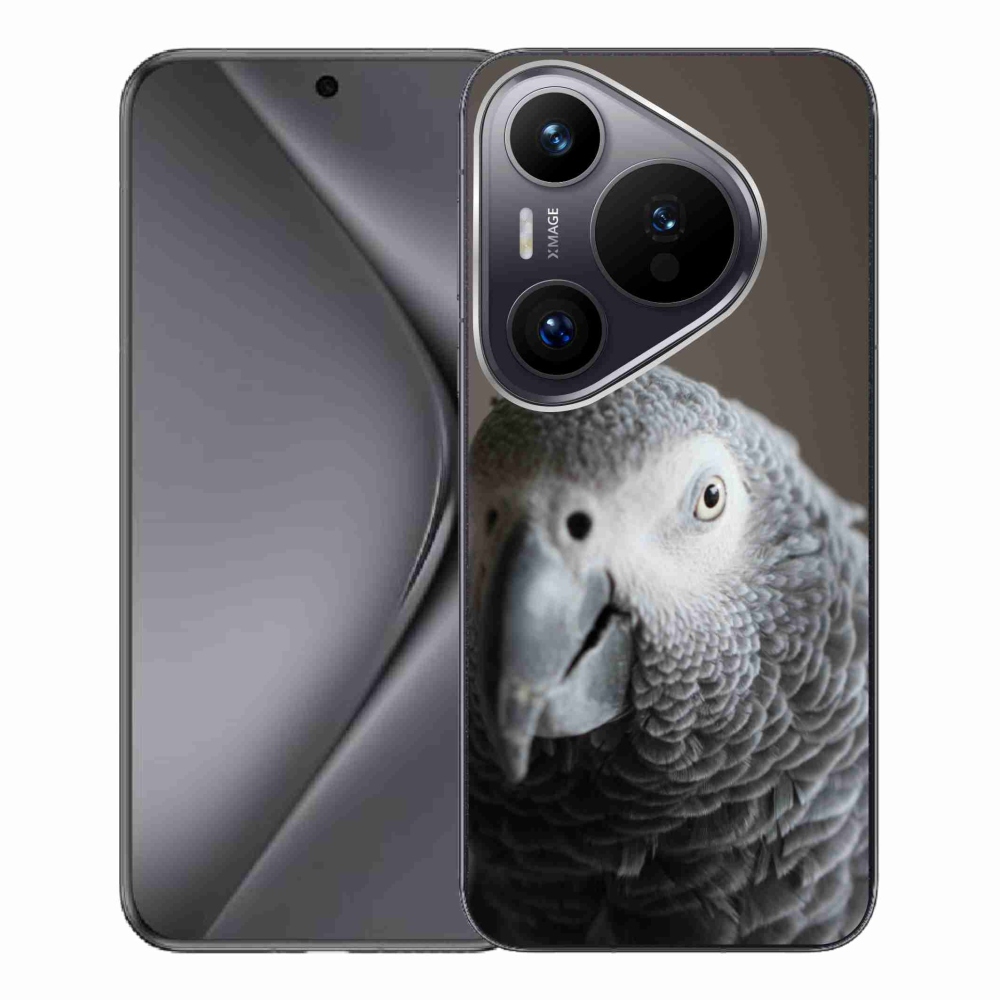 Gélový kryt mmCase na Huawei Pura 70 Pro - papagáj žako 2
