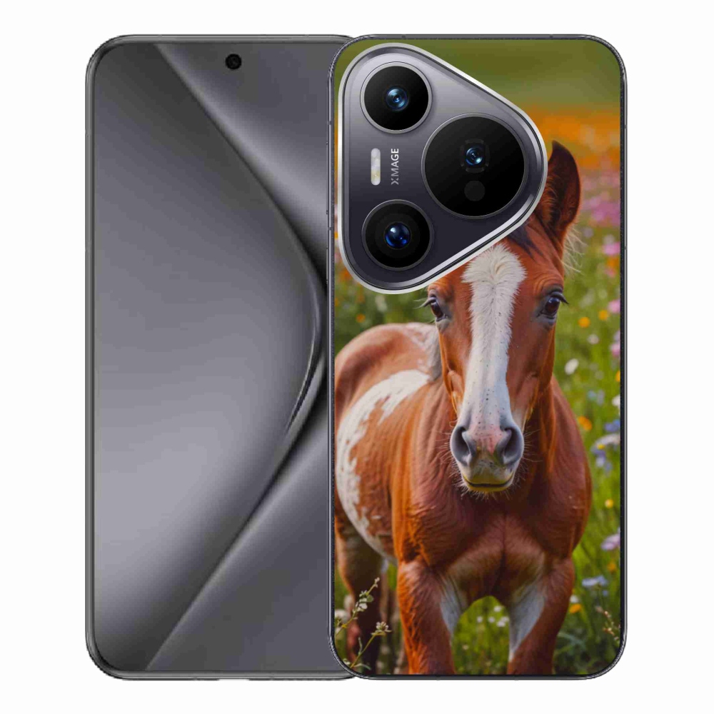 Gélový kryt mmCase na Huawei Pura 70 Pro - roztomilé žriebä