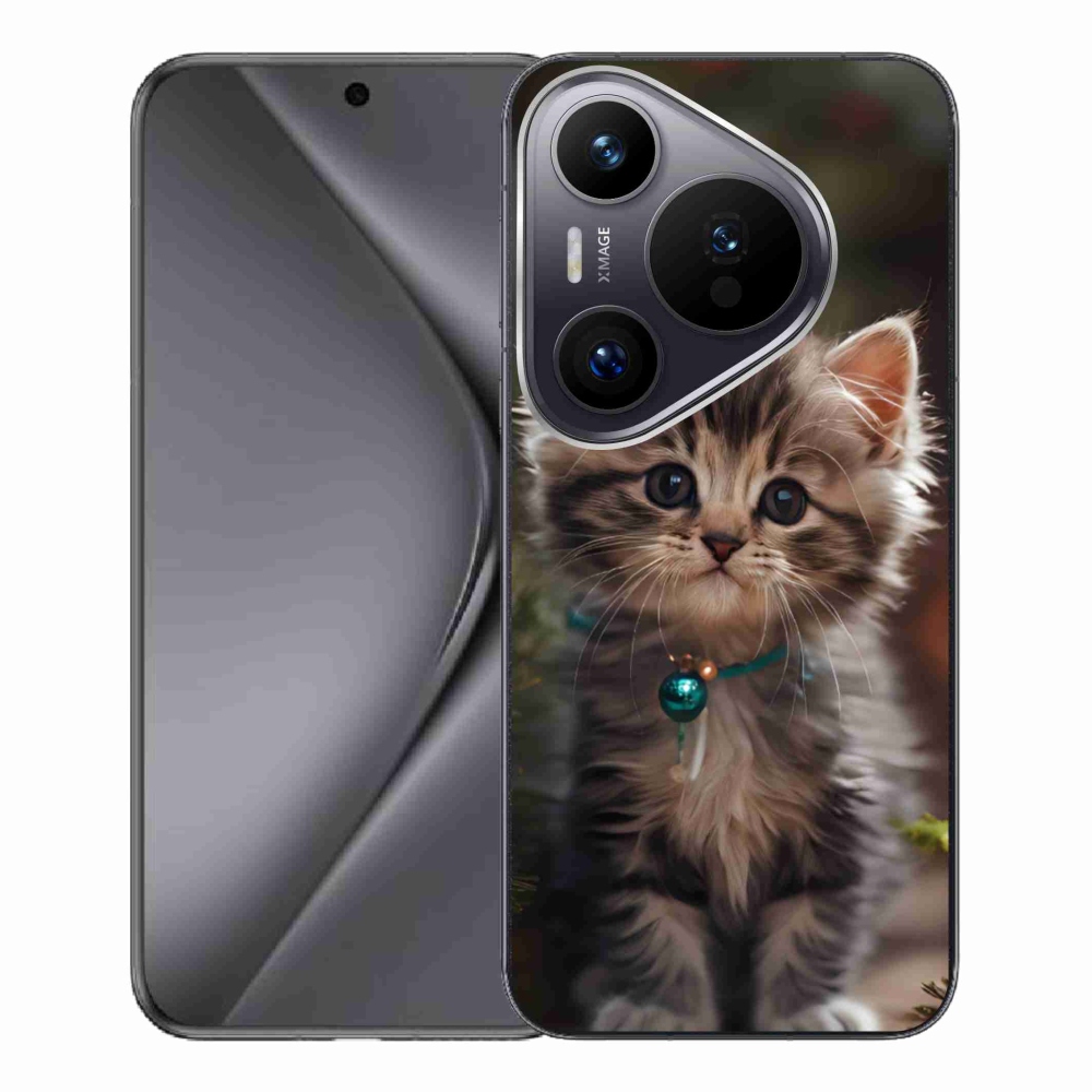 Gélový kryt mmCase na Huawei Pura 70 Pro - roztomilé mačiatko 11