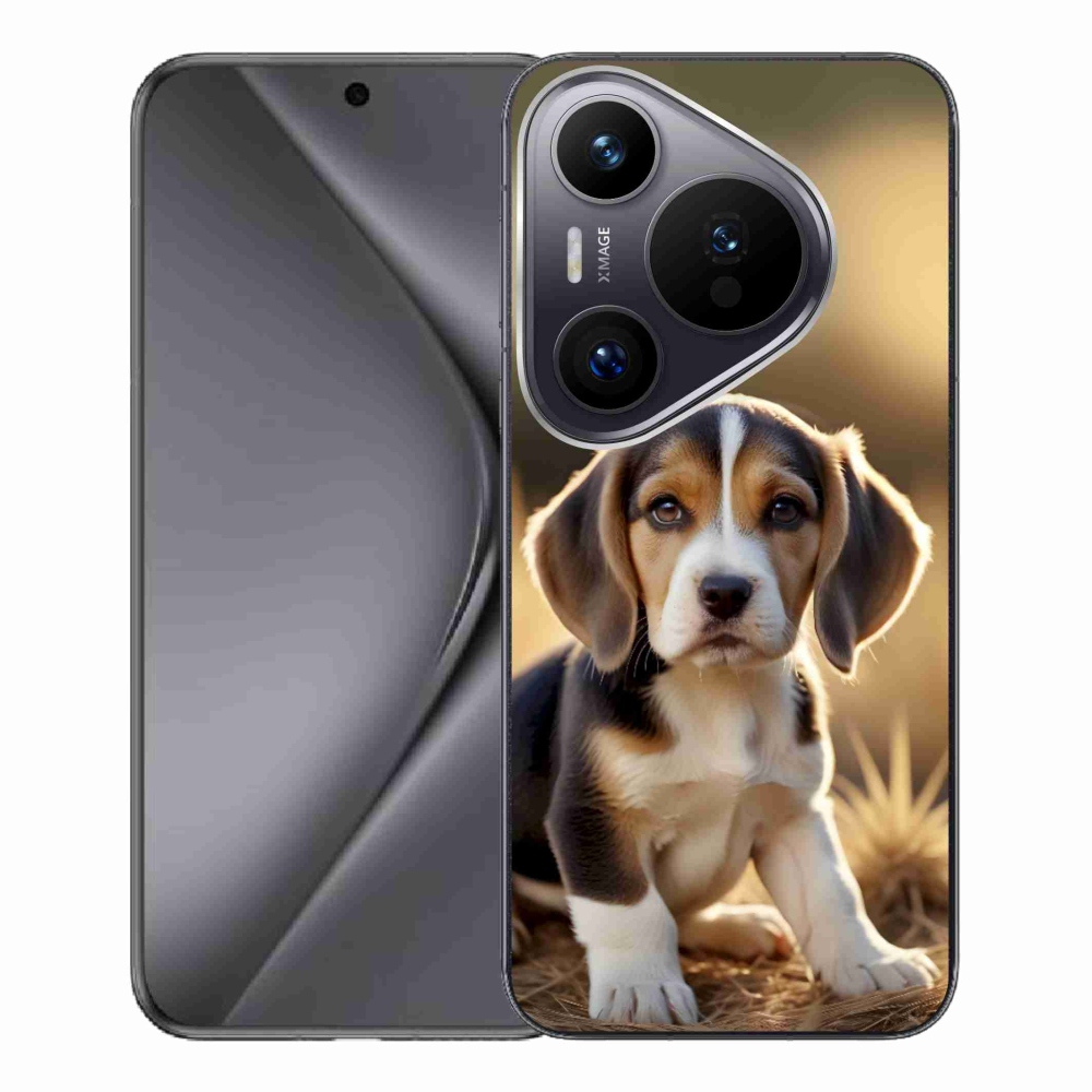 Gélový kryt mmCase na Huawei Pura 70 Pro - roztomilý bígl