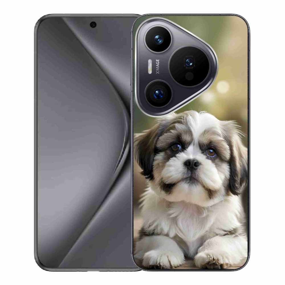 Gélový kryt mmCase na Huawei Pura 70 Pro - roztomilý shih-tzu