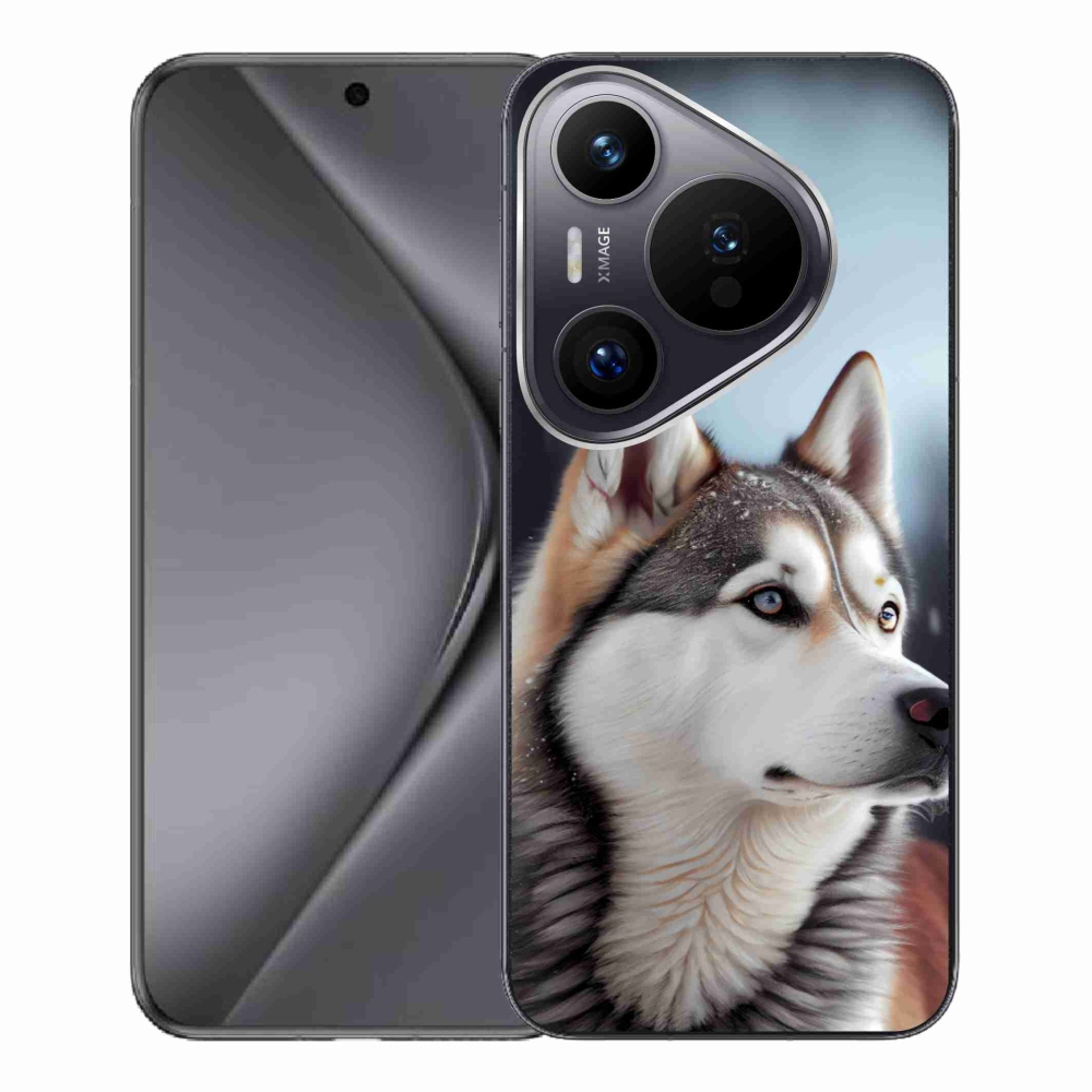 Gélový kryt mmCase na Huawei Pura 70 Pro - sibírsky husky