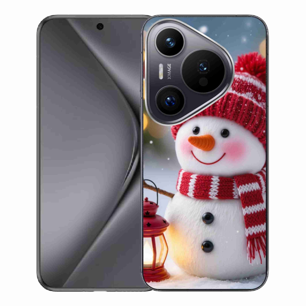 Gélový kryt mmCase na Huawei Pura 70 Pro - snehuliak 2