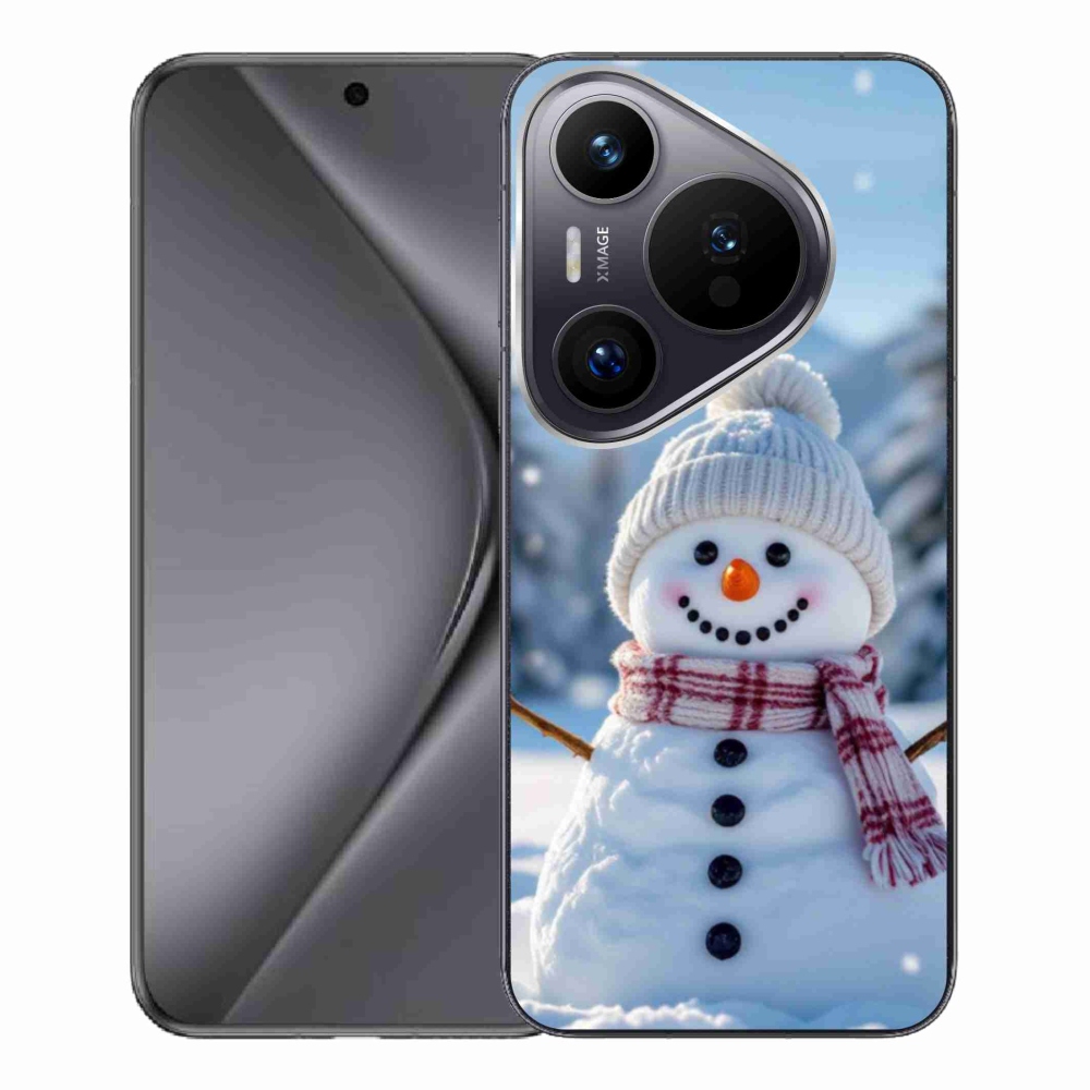 Gélový kryt mmCase na Huawei Pura 70 Pro - snehuliak 3