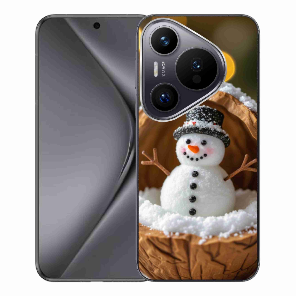 Gélový kryt mmCase na Huawei Pura 70 Pro - snehuliak 4