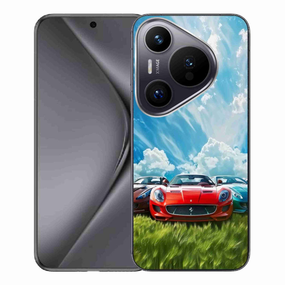 Gélový kryt mmCase na Huawei Pura 70 Pro - športové vozidlá