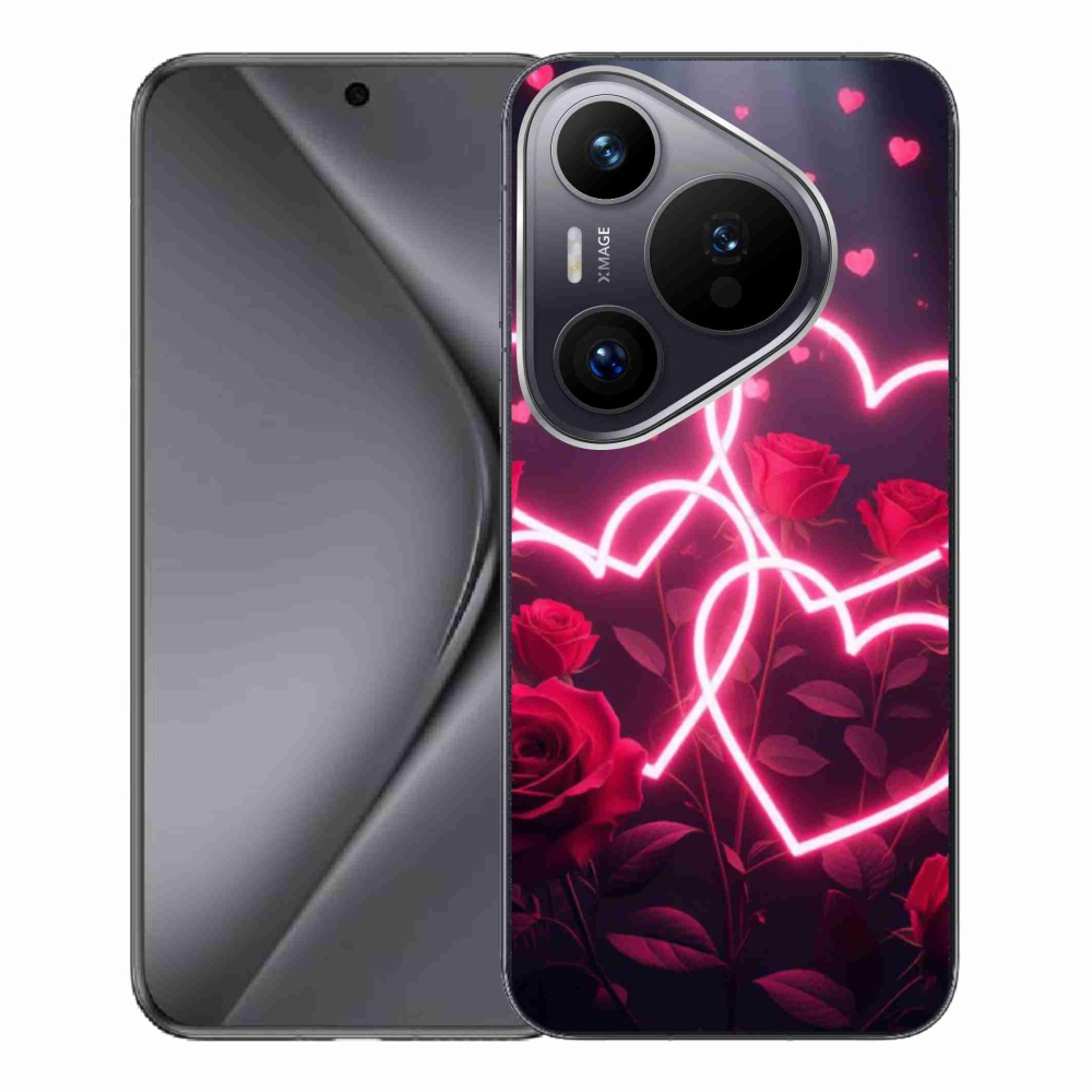 Gélový kryt mmCase na Huawei Pura 70 Pro - srdce lásky