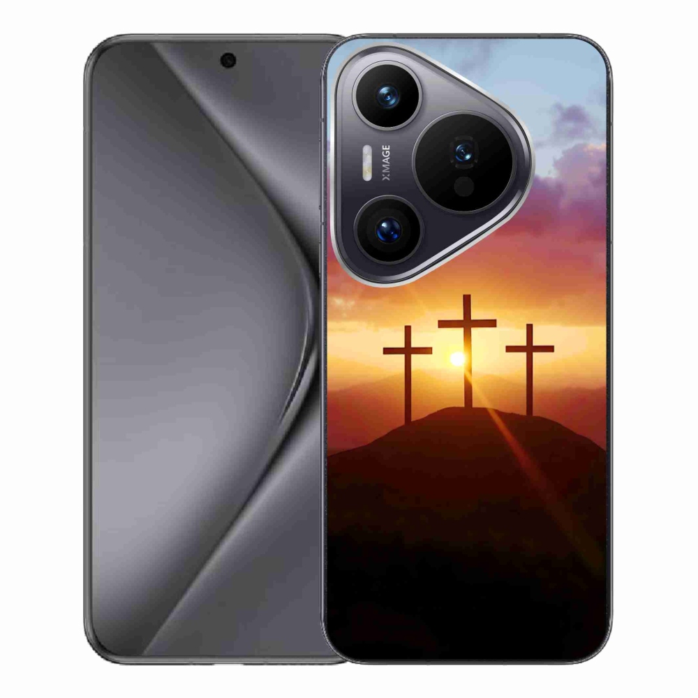 Gélový kryt mmCase na Huawei Pura 70 Pro - tri kríža