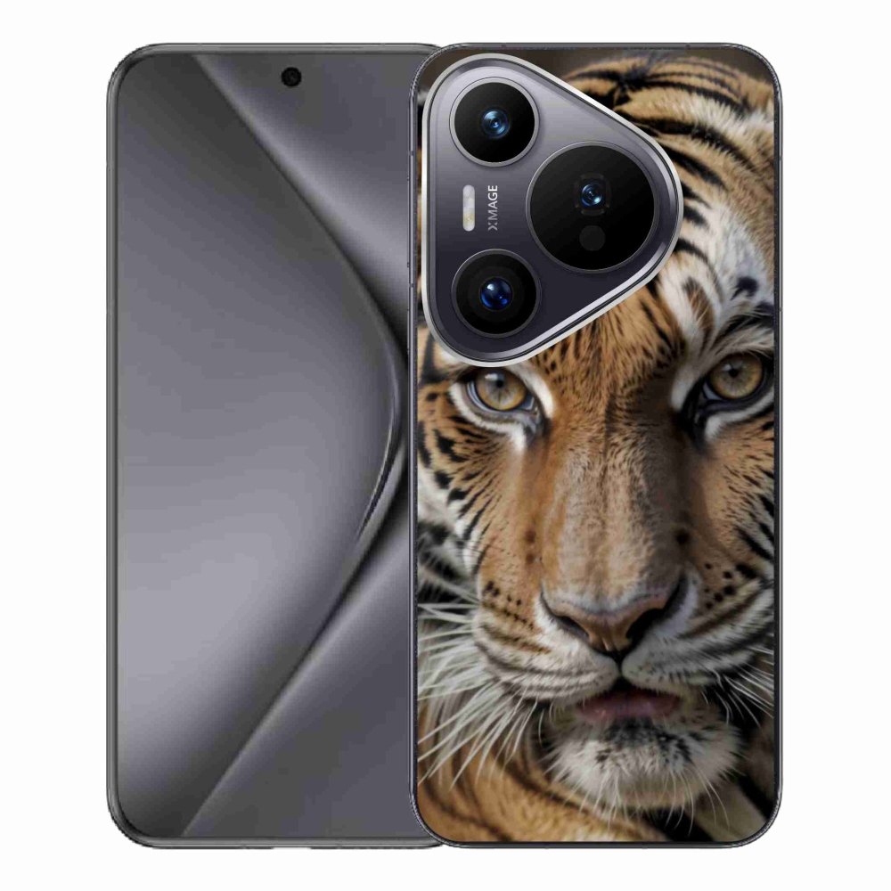 Gélový kryt mmCase na Huawei Pura 70 Pro - tigrie pohľad