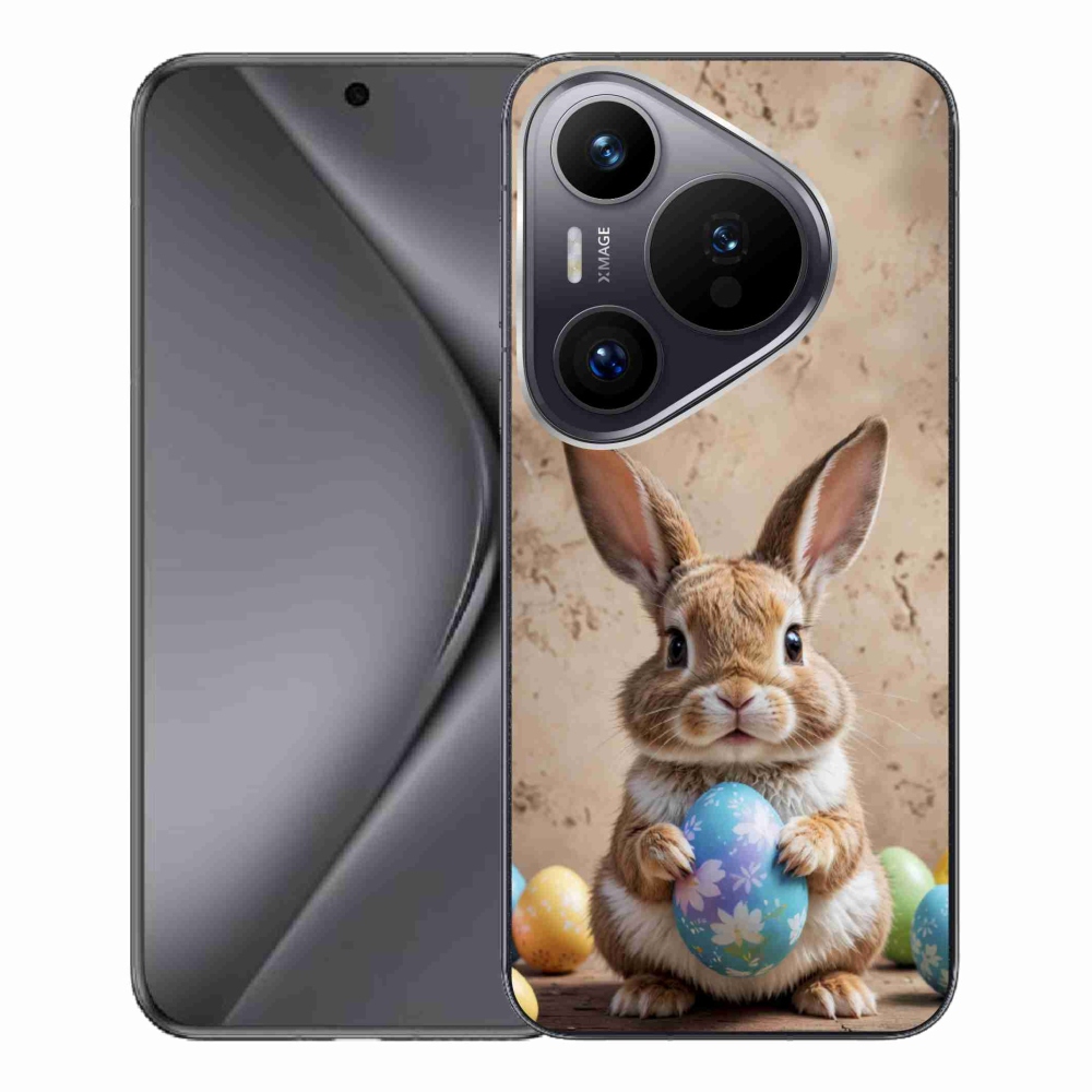 Gélový kryt mmCase na Huawei Pura 70 Pro - veľkonočný zajačik