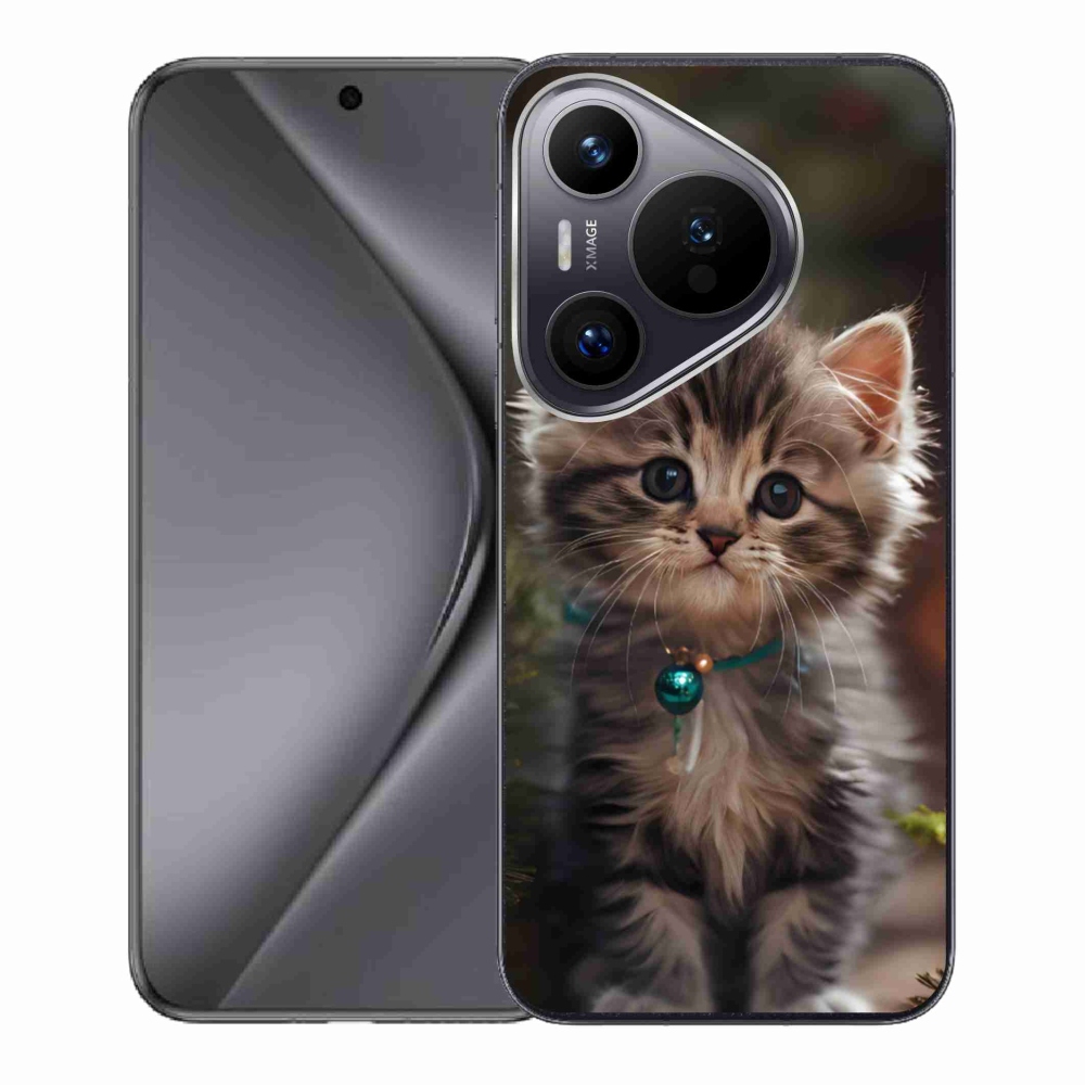 Gélový kryt mmCase na Huawei Pura 70 - roztomilé mačiatko 11