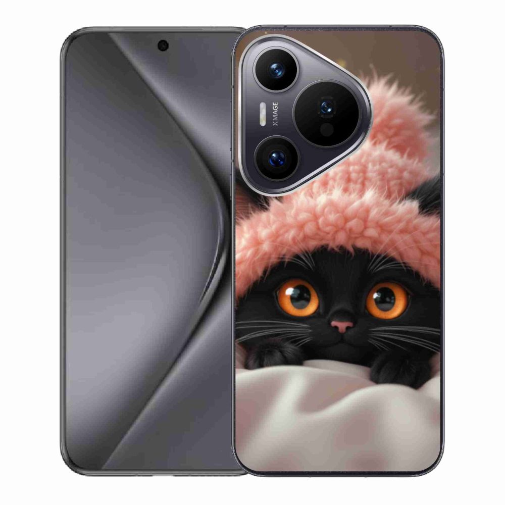 Gélový kryt mmCase na Huawei Pura 70 - roztomilé mačiatko 7