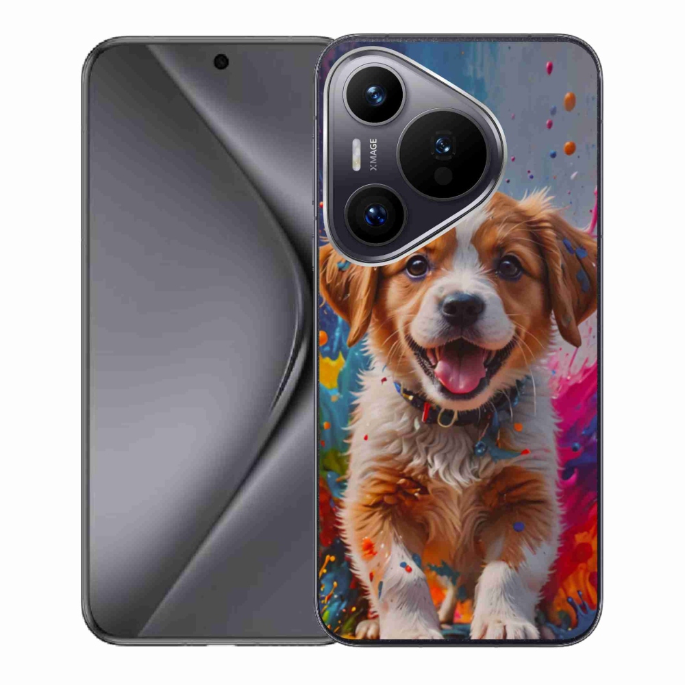 Gélový kryt mmCase na Huawei Pura 70 - roztomilé šteňa 3