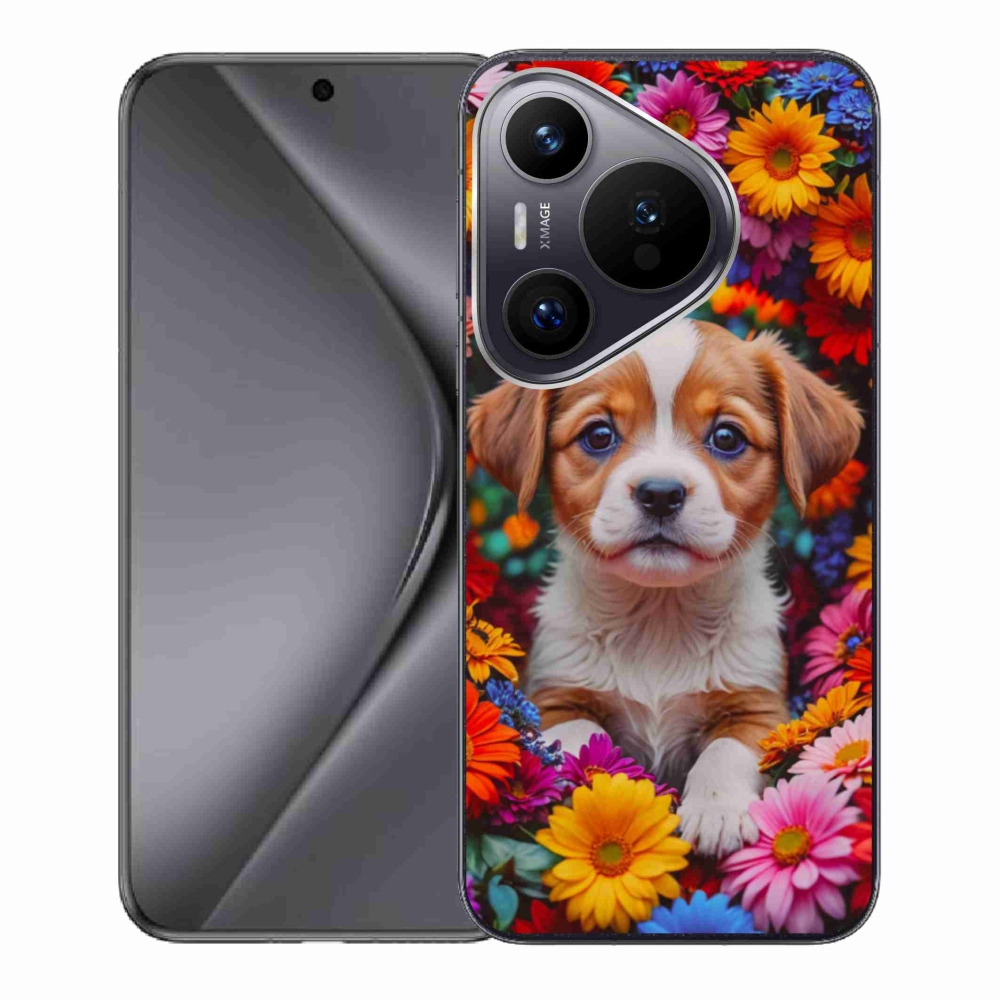 Gélový kryt mmCase na Huawei Pura 70 - roztomilé šteňa