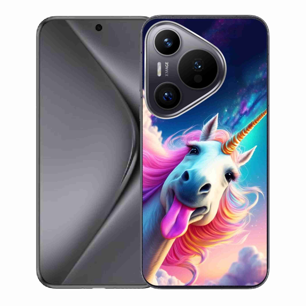 Gélový kryt mmCase na Huawei Pura 70 - šialený jednorožec