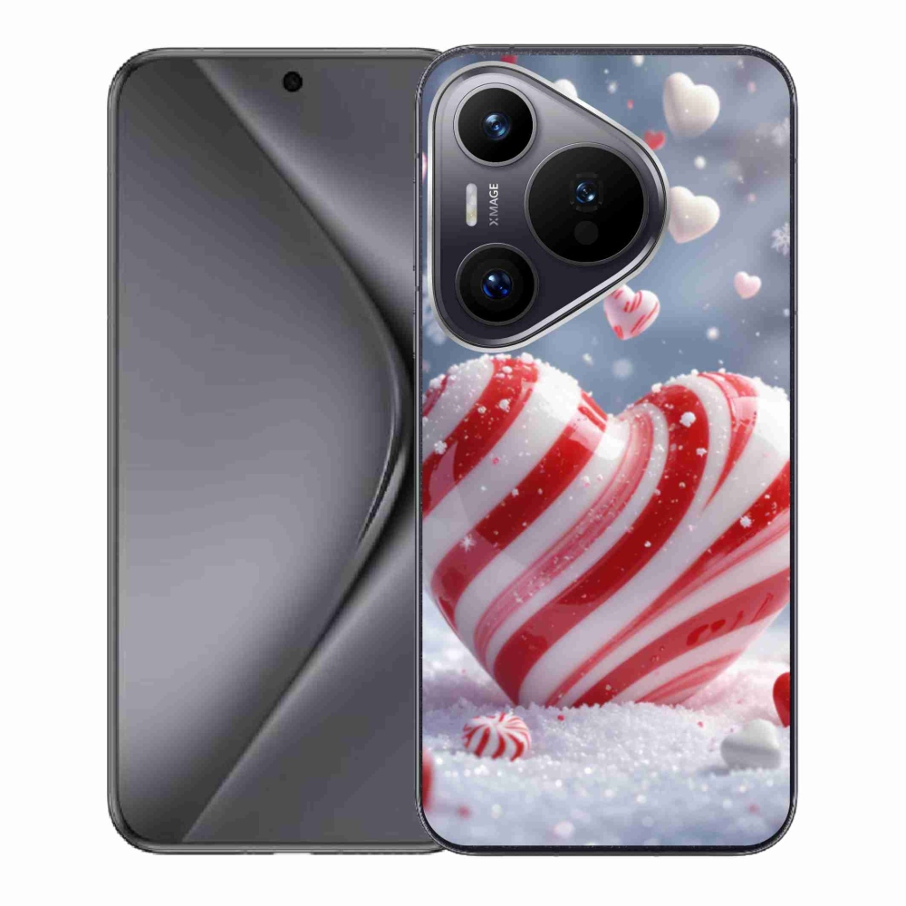Gélový kryt mmCase na Huawei Pura 70 - sladké srdce