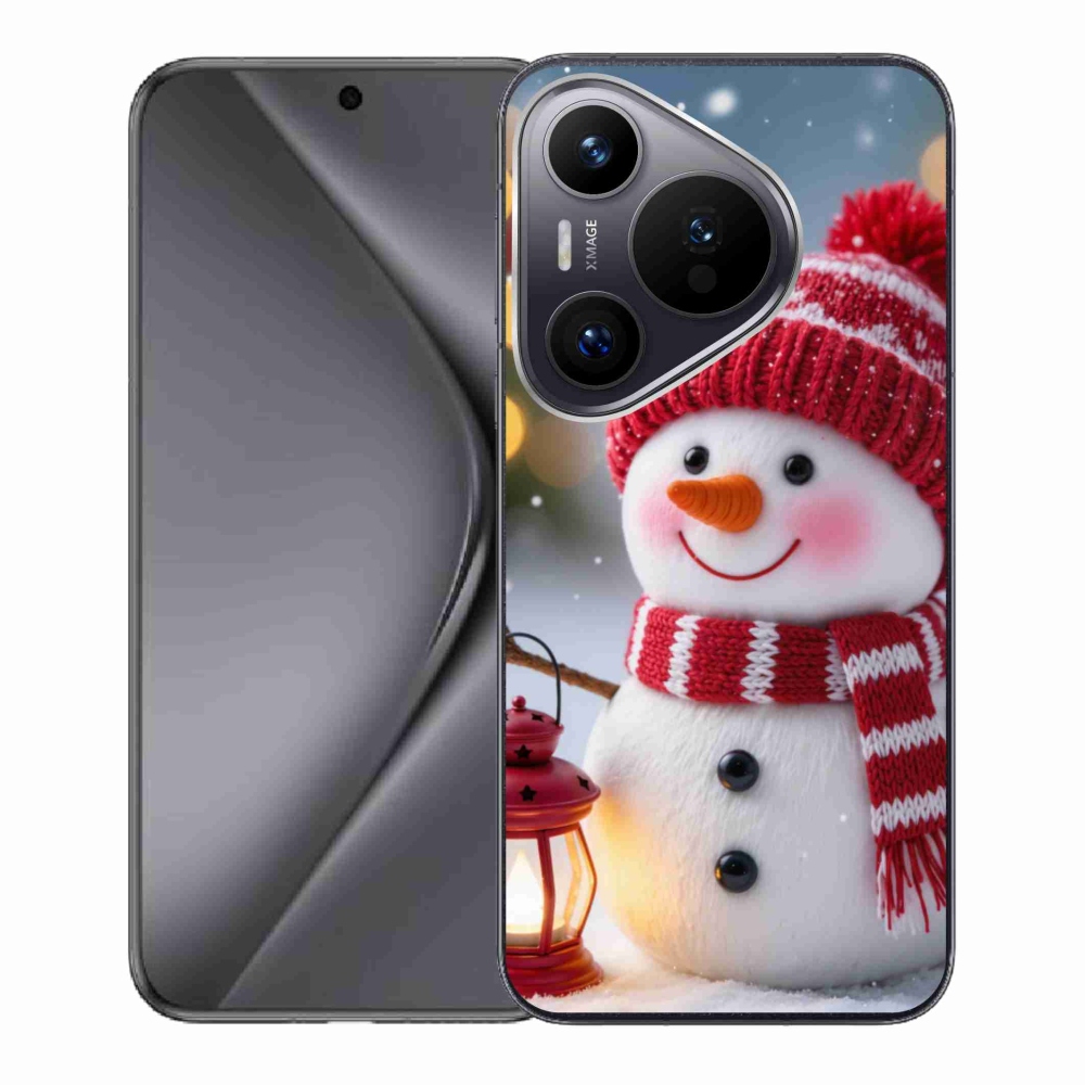Gélový kryt mmCase na Huawei Pura 70 - snehuliak 2