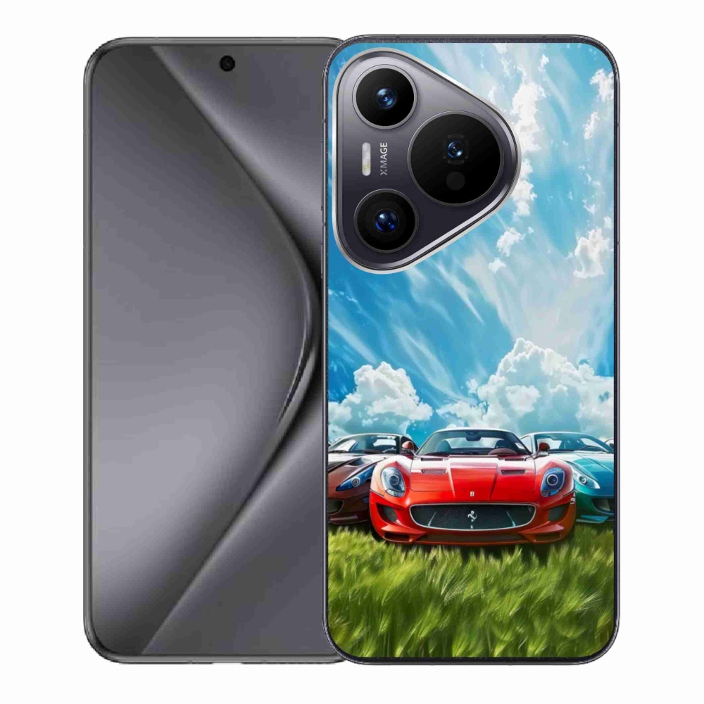 Gélový kryt mmCase na Huawei Pura 70 - športové vozidlá