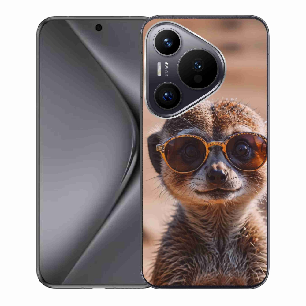 Gélový kryt mmCase na Huawei Pura 70 - štýlová surikata