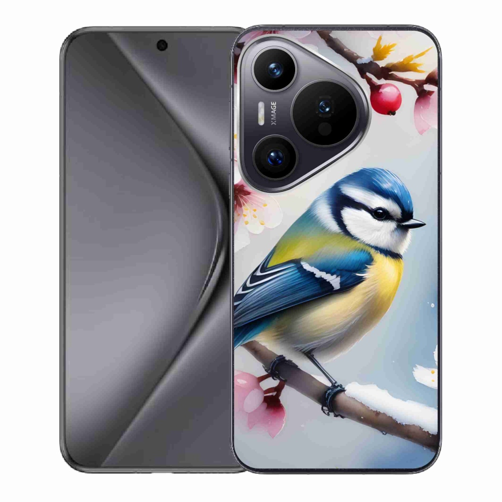 Gélový kryt mmCase na Huawei Pura 70 - sýkorka