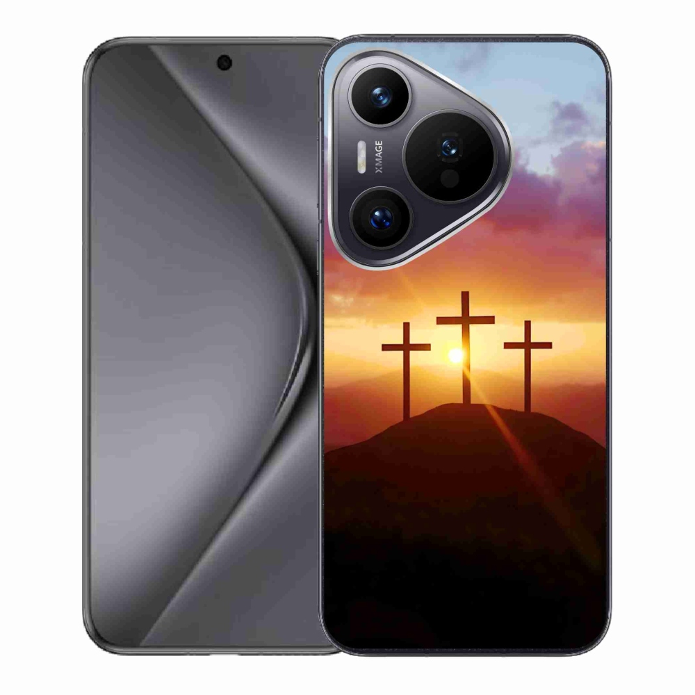 Gélový kryt mmCase na Huawei Pura 70 - tri kríža