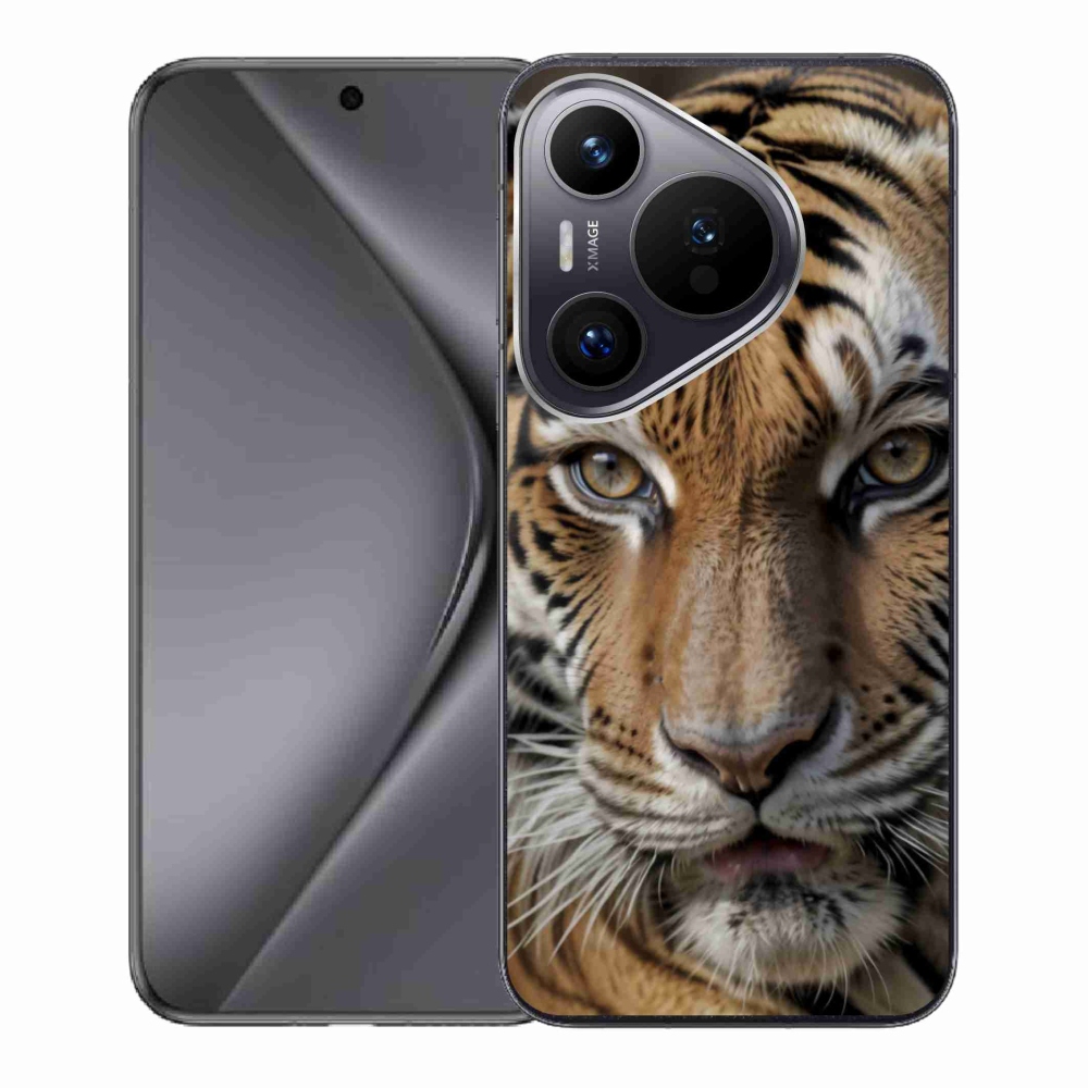 Gélový kryt mmCase na Huawei Pura 70 - tigrie pohľad