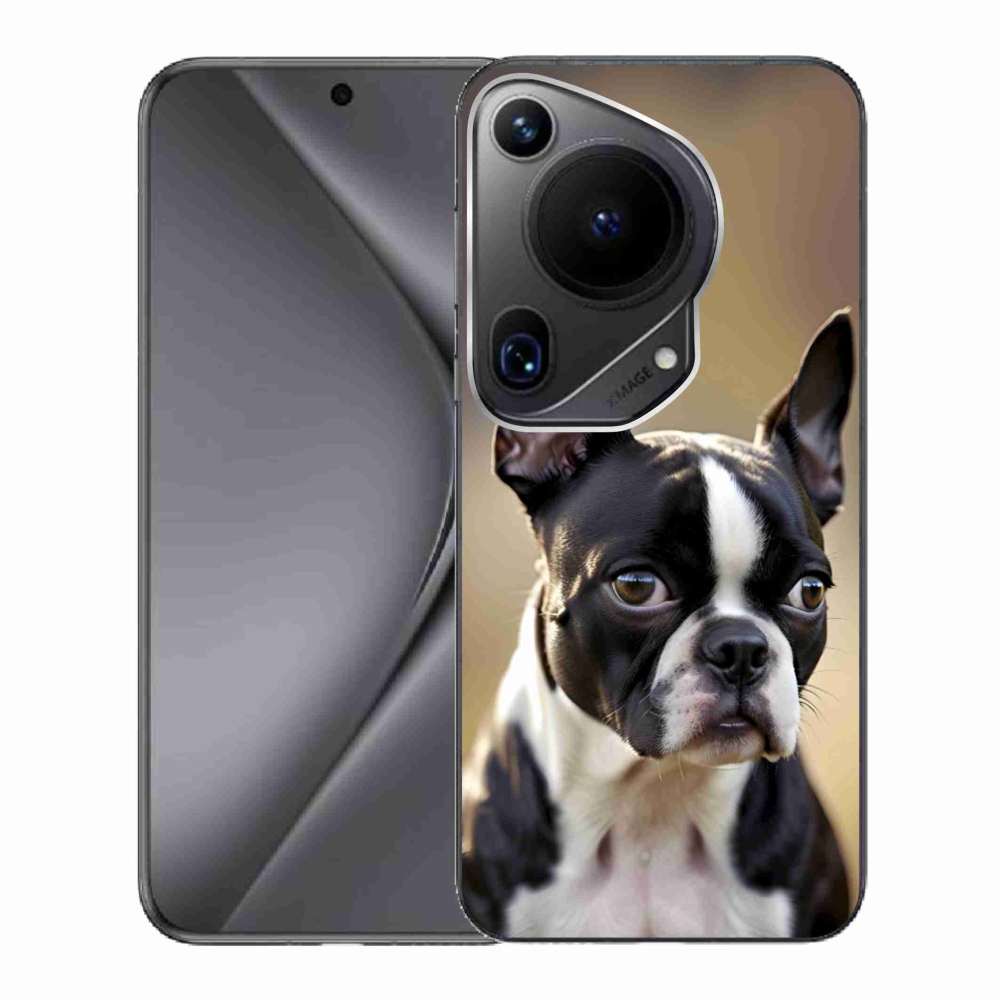 Gélový kryt mmCase na Huawei Pura 70 Ultra - bostonský teriér