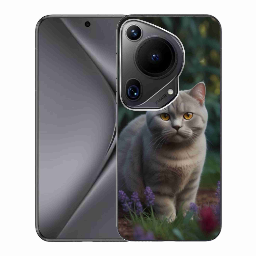 Gélový kryt mmCase na Huawei Pura 70 Ultra - britská mačka
