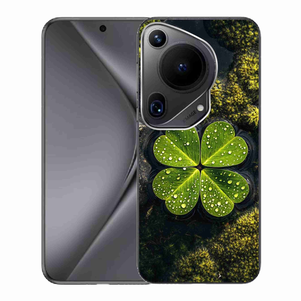 Gélový kryt mmCase na Huawei Pura 70 Ultra - štvorlístok