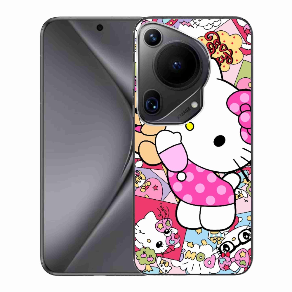 Gélový kryt mmCase na Huawei Pura 70 Ultra - cute kitty