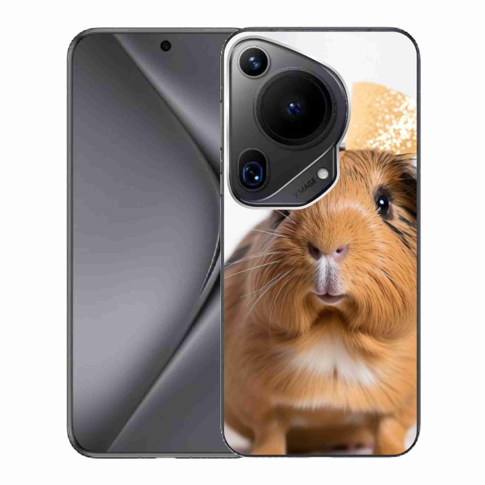 Gélový kryt mmCase na Huawei Pura 70 Ultra - hnedé morča