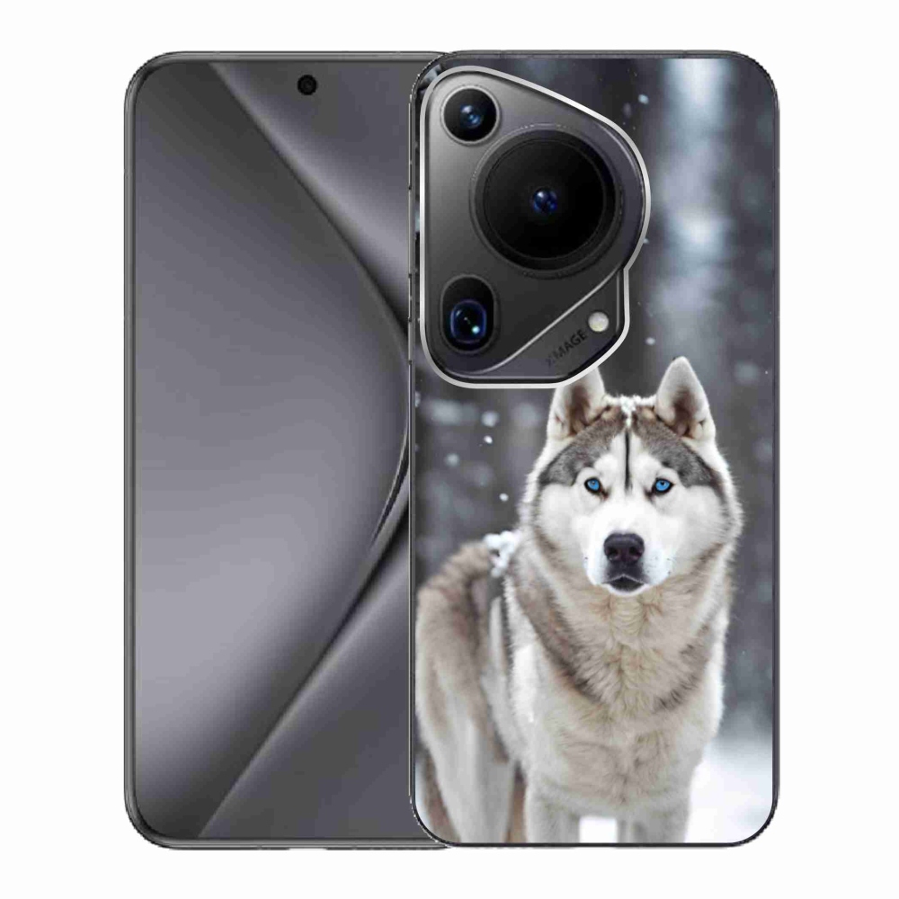 Gélový kryt mmCase na Huawei Pura 70 Ultra - husky 2