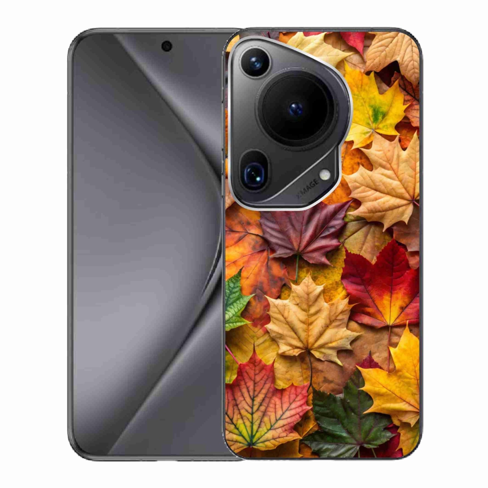Gélový kryt mmCase na Huawei Pura 70 Ultra - javorové listy 2