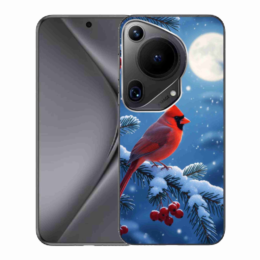 Gélový kryt mmCase na Huawei Pura 70 Ultra - kardinál červený