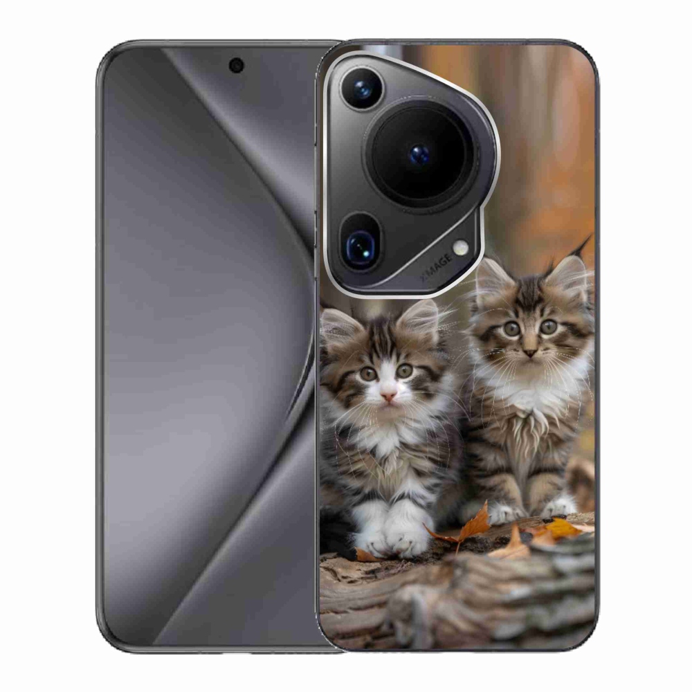 Gélový kryt mmCase na Huawei Pura 70 Ultra - mačacie duo 3