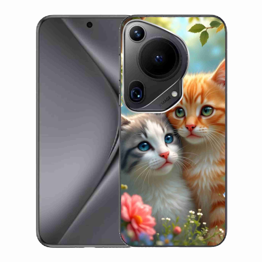 Gélový kryt mmCase na Huawei Pura 70 Ultra - mačacia láska 2
