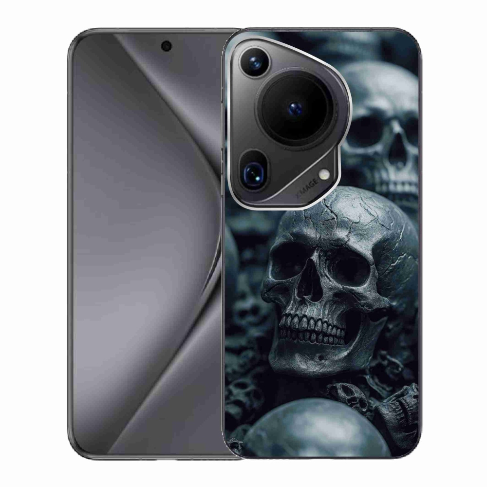 Gélový kryt mmCase na Huawei Pura 70 Ultra - lebka 2