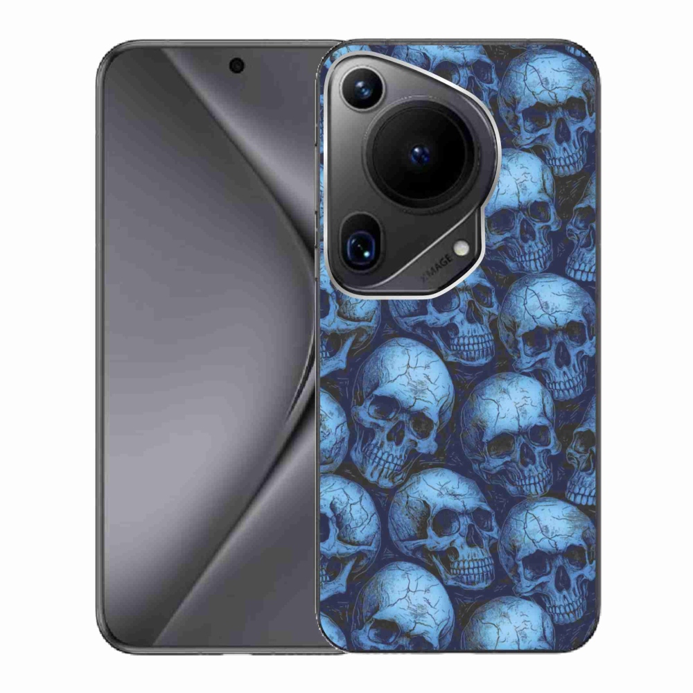 Gélový kryt mmCase na Huawei Pura 70 Ultra - lebky