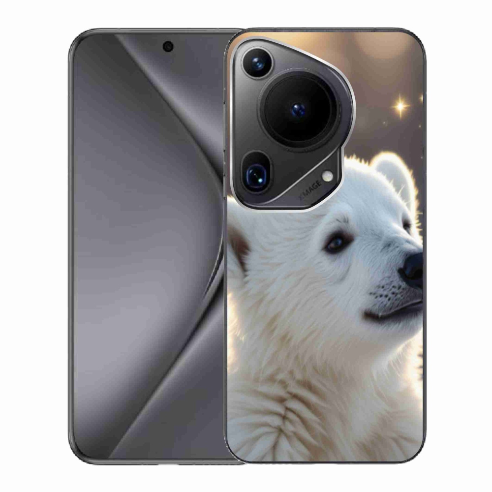 Gélový kryt mmCase na Huawei Pura 70 Ultra - ľadový medveď