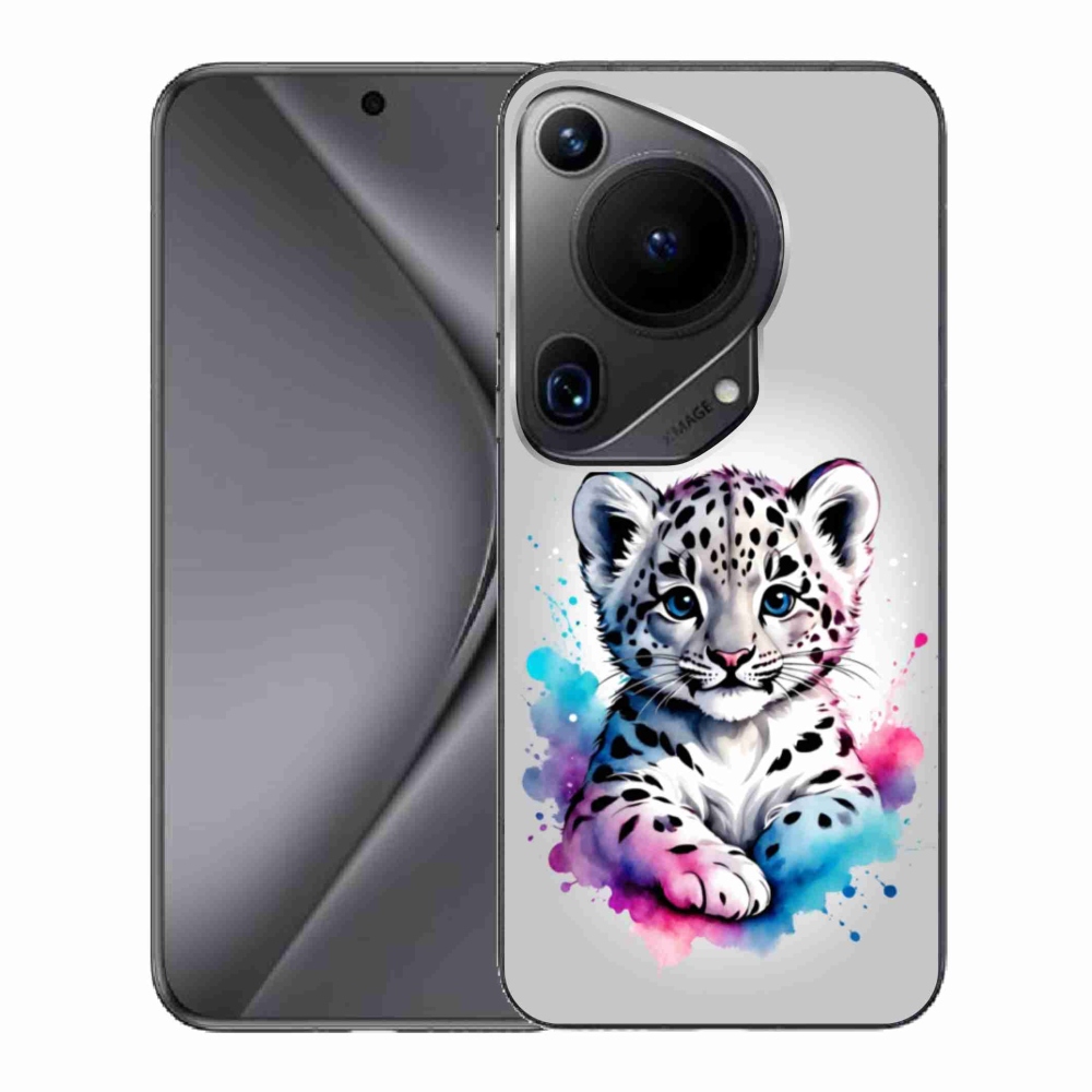 Gélový kryt mmCase na Huawei Pura 70 Ultra - leopardej mláďa