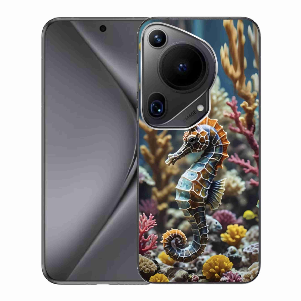 Gélový kryt mmCase na Huawei Pura 70 Ultra - morský koník 2