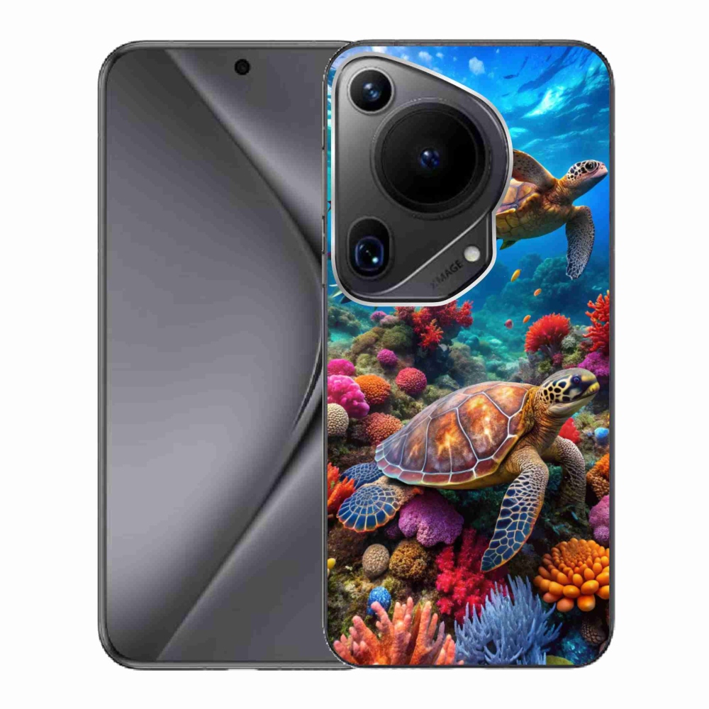 Gélový kryt mmCase na Huawei Pura 70 Ultra - morský svet 2