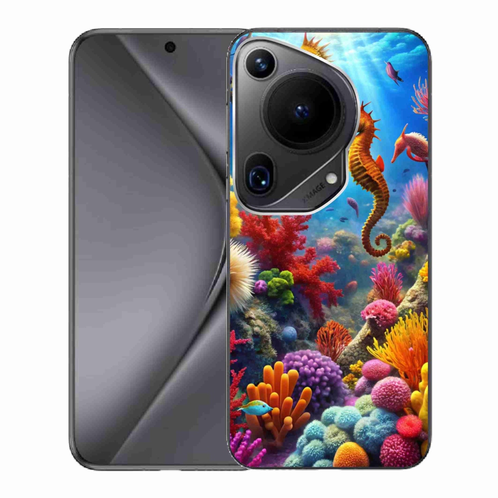 Gélový kryt mmCase na Huawei Pura 70 Ultra - morský svet 3