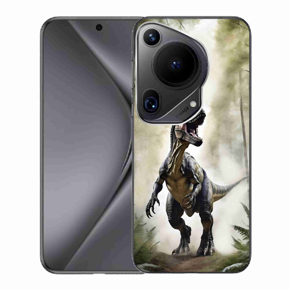 Gélový kryt mmCase na Huawei Pura 70 Ultra - naštvaný T-Rex