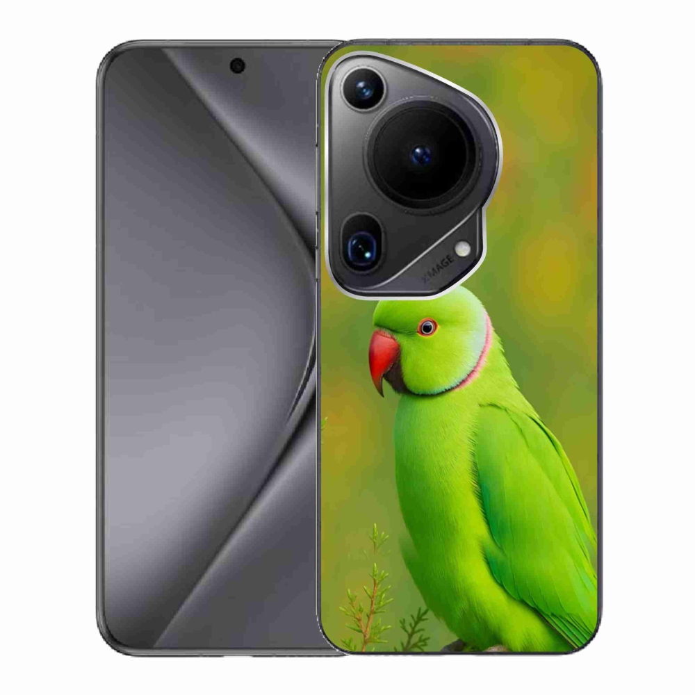 Gélový kryt mmCase na Huawei Pura 70 Ultra - papagáj Alexandr 2