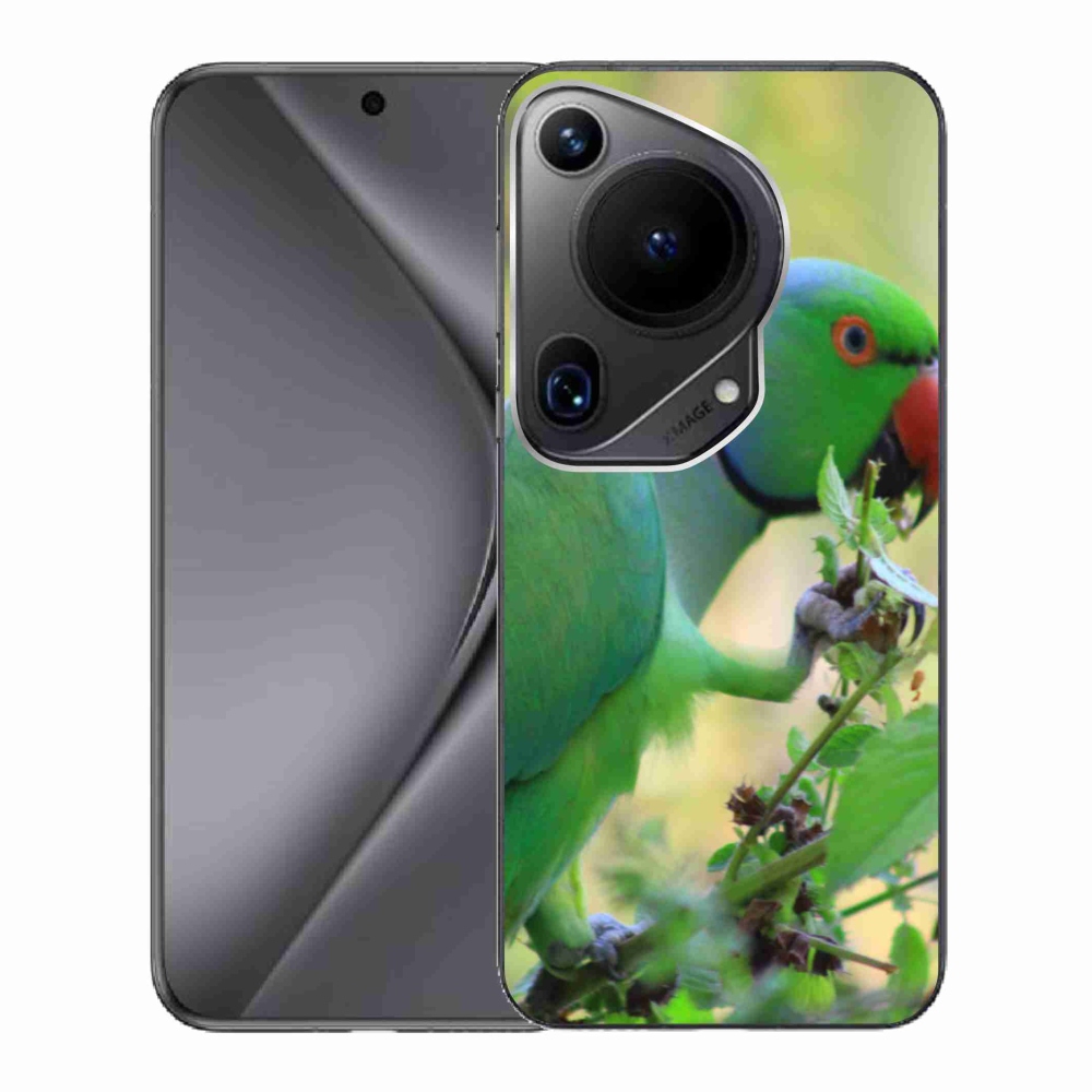 Gélový kryt mmCase na Huawei Pura 70 Ultra - papagáj Alexandr